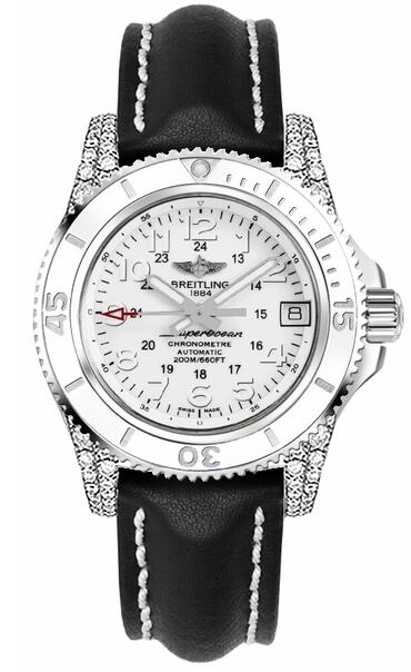 New Breitling Superocean II 36 A1731267/A775-414X diamond bezel Replica watches